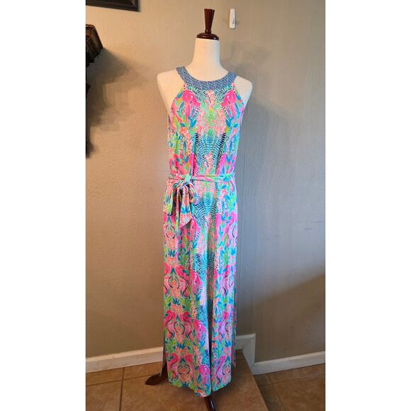 NWT Lilly Pulitzer Women's Monterrey Maxi Dress SZ Medium - Picture 1 of 9